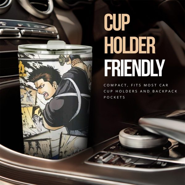 kondou isao gintama car tumbler cup anime car accessories mixed manga style kq1j8