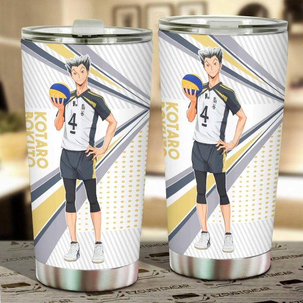 Fukurodani Bokuto Car Tumbler Cup Custom Haikyuu Anime Car Accessories