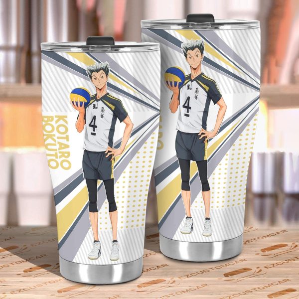 kotaro bokuto car tumbler cup custom haikyuu anime car accessories xziqp