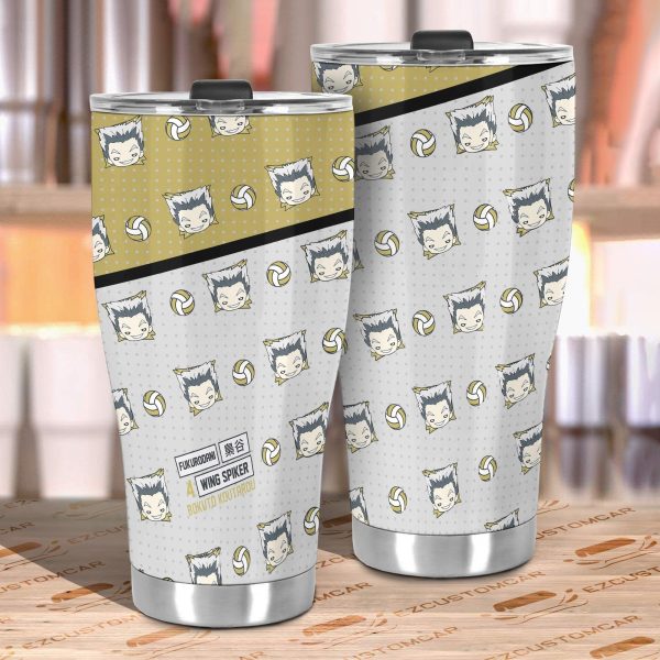kotaro bokuto stainless steel tumbler custom haikyuu anime car accessories 7u0hn