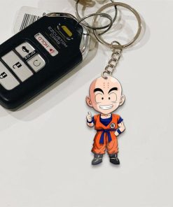 krillin keychains custom dragon ball anime car accessories twbk6