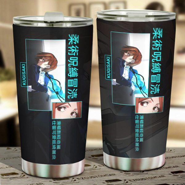 Kugisaki Custom Jujutsu Kaisen Anime Car Tumblers Cup Car Accessories