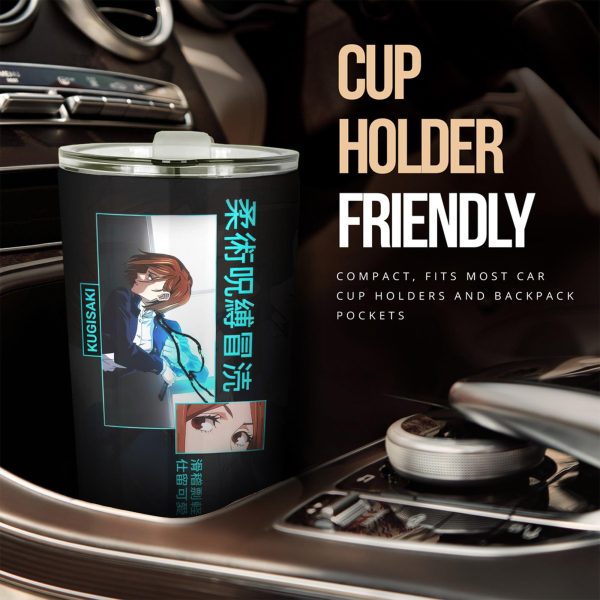 Kugisaki Custom Jujutsu Kaisen Anime Car Tumblers Cup Car Accessories