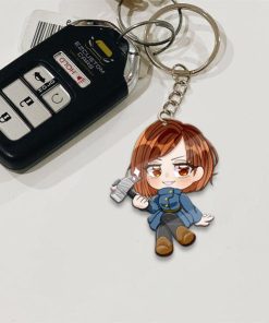 kugisaki nobara keychains custom jujutsu kaisen anime car accessories fskgq