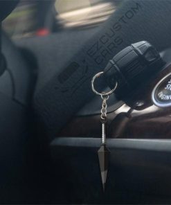 kunai keychains custom naruto anime car accessories ne7dj