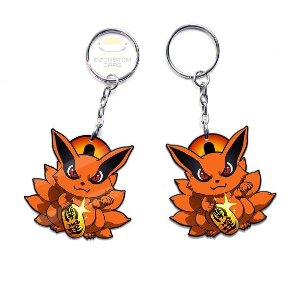 kurama keychains naruto anime custom car accessories 9uugz