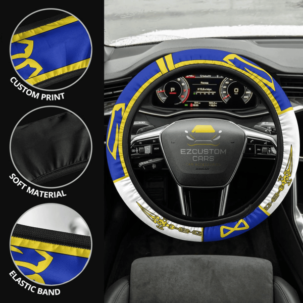 kurapika anime steering wheel cover custom hunter x hunter anime car accessories uhsmr