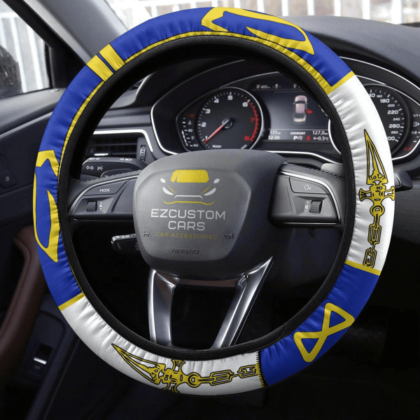 kurapika anime steering wheel cover custom hunter x hunter anime car accessories ujmtz