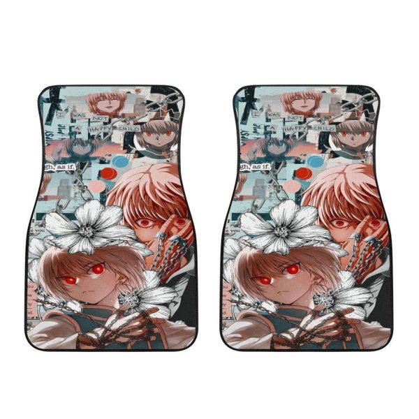 kurapika car floor mats hunter x hunter anime car accessories raali