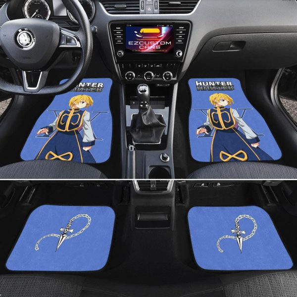 kurapika car floor mats hunter x hunter anime custom car accessories f6fkc
