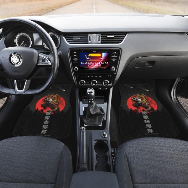 kyojuro rengoku demon slayer car floor mats dsipm