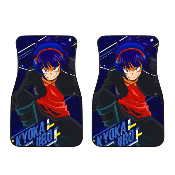 Kyoka Jiro Car Floor Mats Custom My Hero Academia Anime Car Accessories