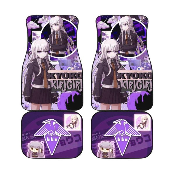 Kyoko Kirigiri Car Floor Mats Danganronpa Anime Car Accessories