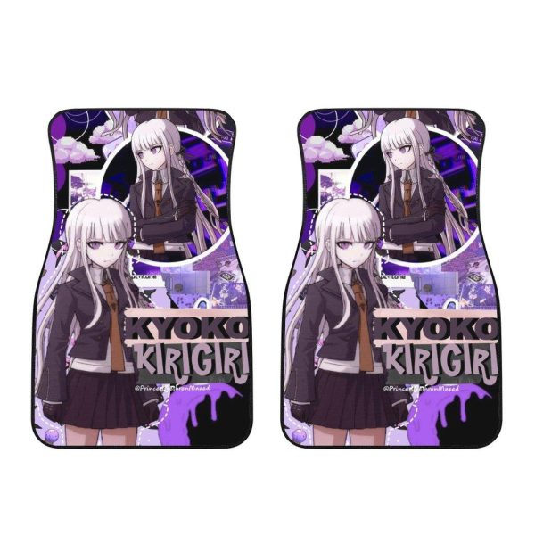 Kyoko Kirigiri Car Floor Mats Danganronpa Anime Car Accessories