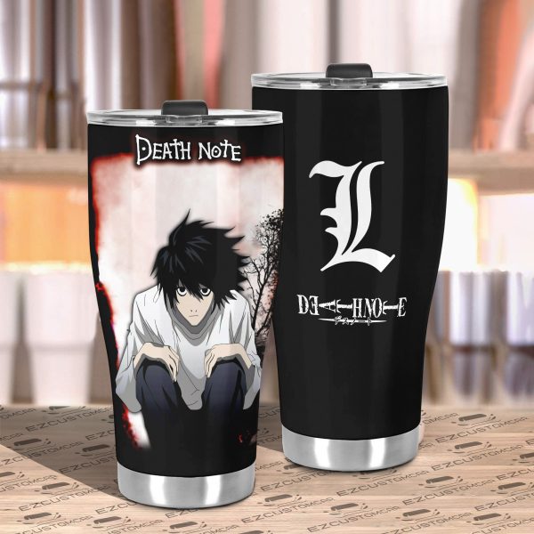 l lawliet tumbler personalized death note custom travel tumblers 8wg6w