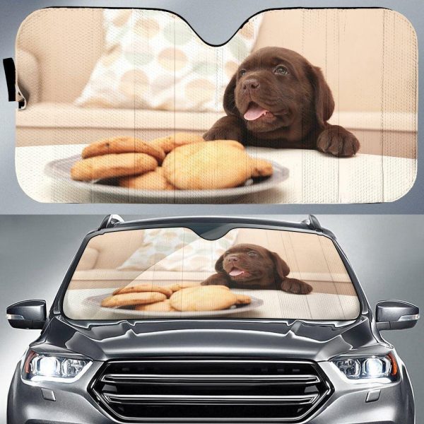 Golden Retriever Cute Car Sun Shade