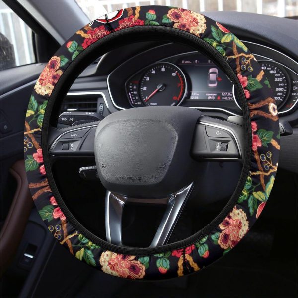 lady tamayo demon slayers anime steering wheel cover anime car accessories rhvaj