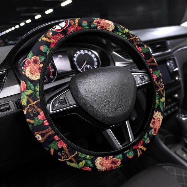 Lady Tamayo Demon Slayers Anime Steering Wheel Cover Anime Car Accessories