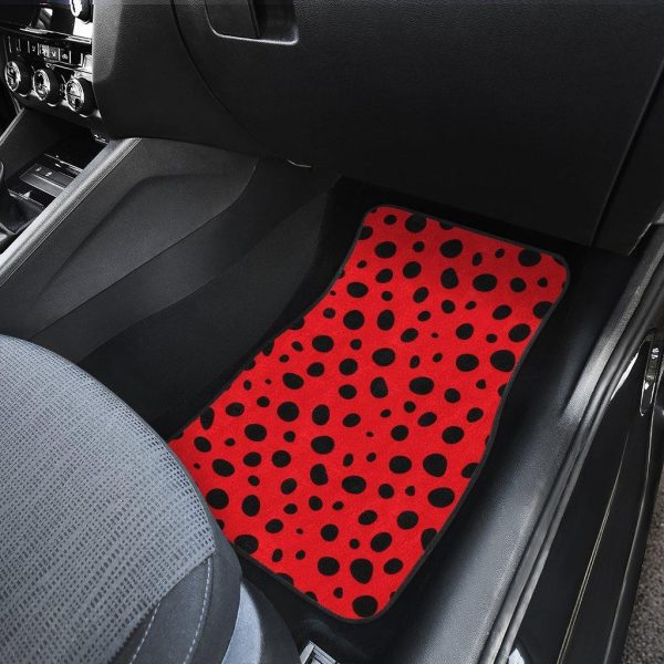 ladybug pattern car floor mats motyf