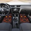 Lava Skull Car Floor Mats