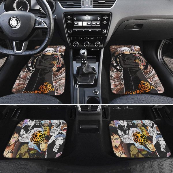 law car floor mats one piece anime car accessories v1ttv