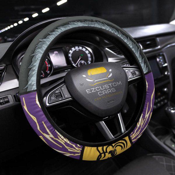 Laxus Dreyar Fairy Tail Anime Steering Wheel Cover