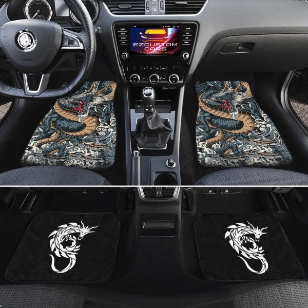 legend dragon car floor mats custom dragon car accessories rb8mf