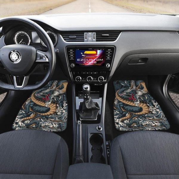 legend dragon car floor mats custom dragon car accessories t9rwu