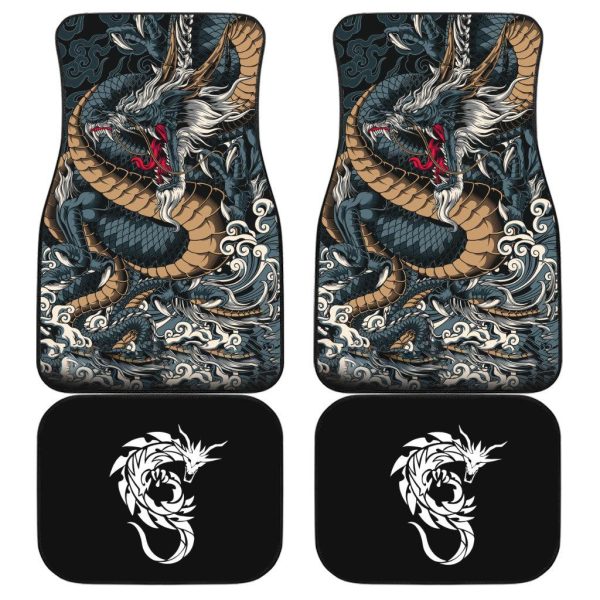 Red Dragon Car Floor Mats Custom Dragon Car Accessories