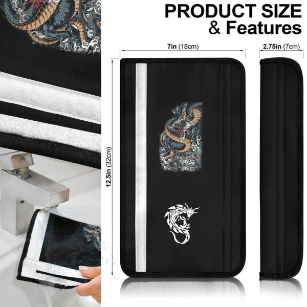 legend dragon seat belt covers custom dragon car accessories ju5li