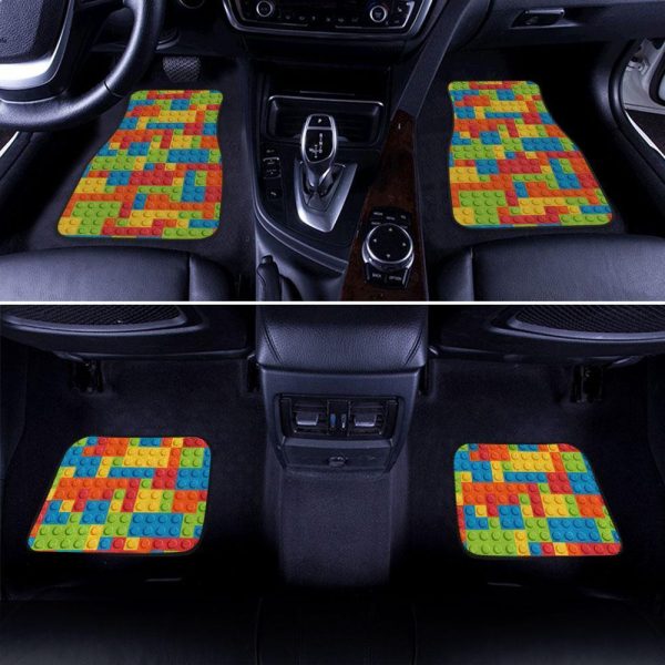 Lego  Pattern Car Floor Mats