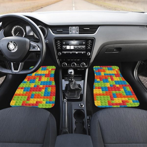Lego  Pattern Car Floor Mats
