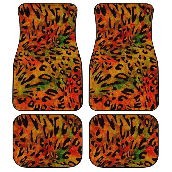 Leopard – Wild Cheetah Skin Pattern Car Floor Mats