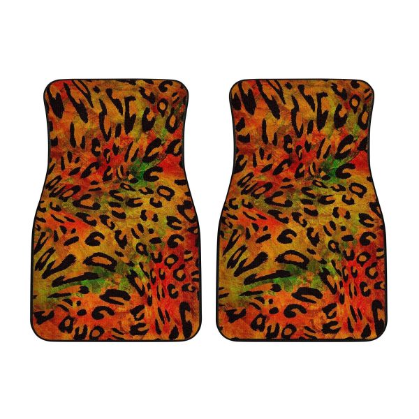 Leopard – Wild Cheetah Skin Pattern Car Floor Mats