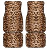 Leopard Skin Car Floor Mats Custom Leopard Car Accessories