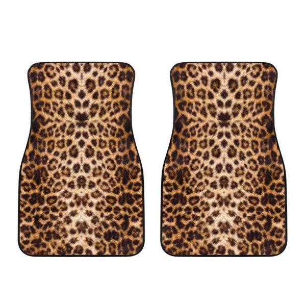 leopard skin car floor mats custom leopard car accessories qb47b