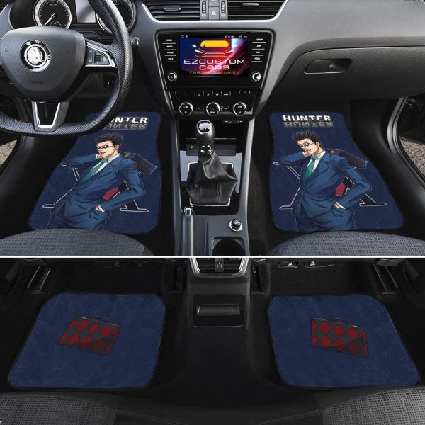 leorio car floor mats hunter x hunter anime custom car accessories aauqr
