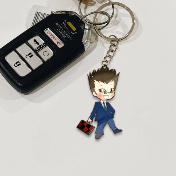 Leorio Keychains Custom Hunter x Hunter Car Accessories