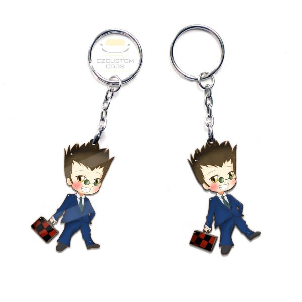 leorio keychains custom hunter x hunter car accessories qajpl