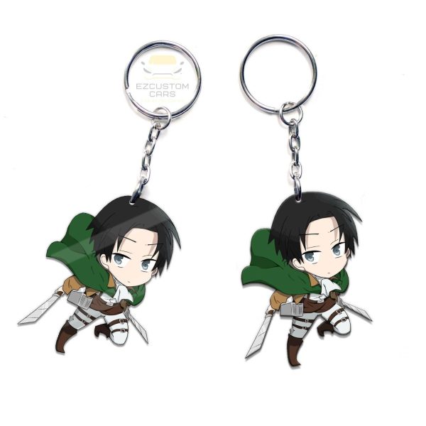 levi ackerman keychains attack on titan wa1k3