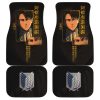 Levi Attack on Titan Car Floor Mats