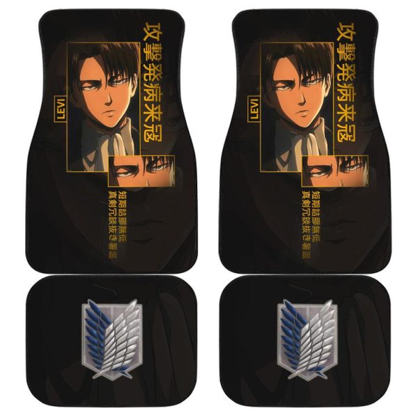 Levi Attack on Titan Car Floor Mats