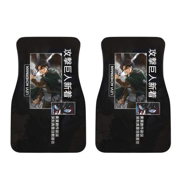 levi attack on titan car floor mats br9ud
