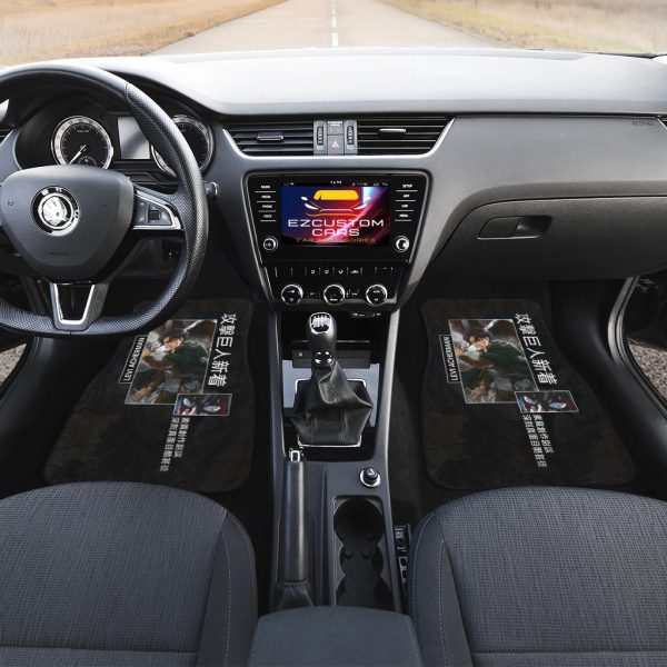 levi attack on titan car floor mats lyf3p