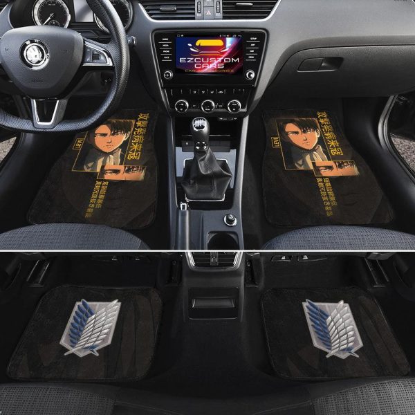 levi attack on titan car floor mats qoyjc