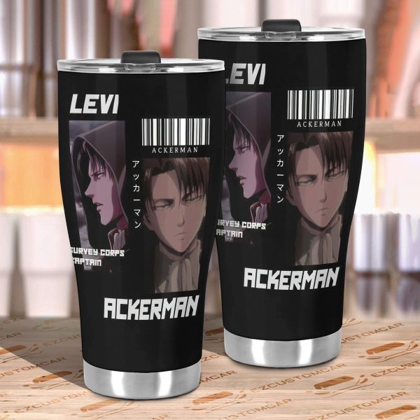 levi car tumbler cup attack on titan iarp1