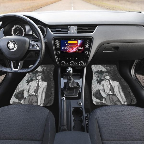 light yagami car floor mats cutsom death note black white anime car accessories 6aocs