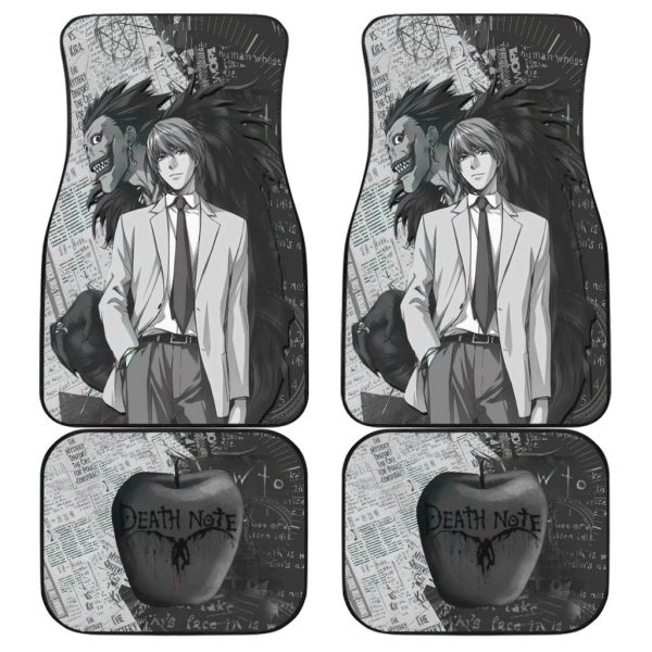 Yagami Raito Car Floor Mats Custom Death Note Anime Car Accessories