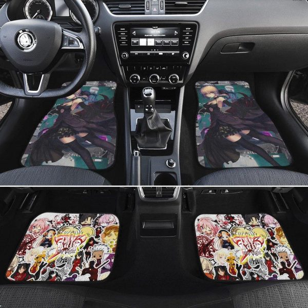 lllyasviel von einzbern car floor mats fatestay night anime car accessories uvytm