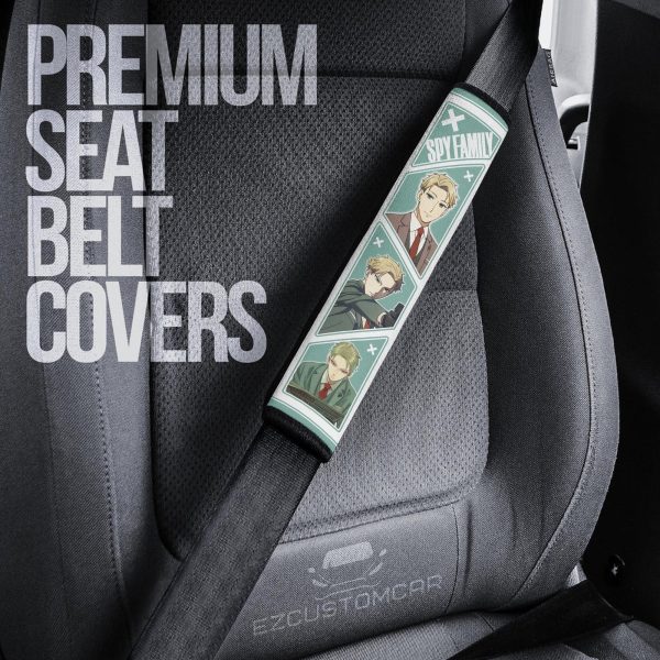 Loid Forger Seat Belt cover – Custom Spy x Family Anime Car Accessories